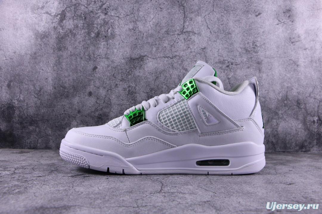 Air Jordan 4 Retro Green Metallic