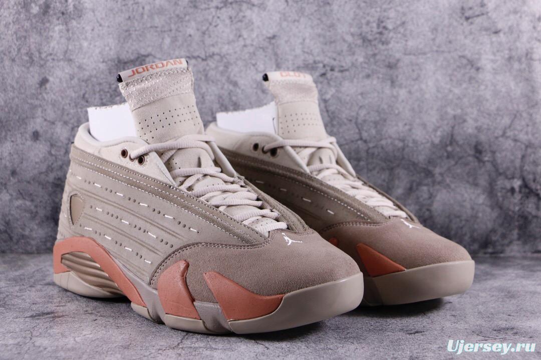 CLOT x Air Jordan 14 Low SP Terracotta