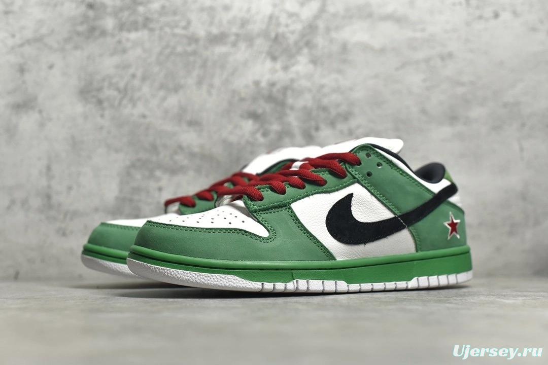 NK Dunk SB Low Heineken