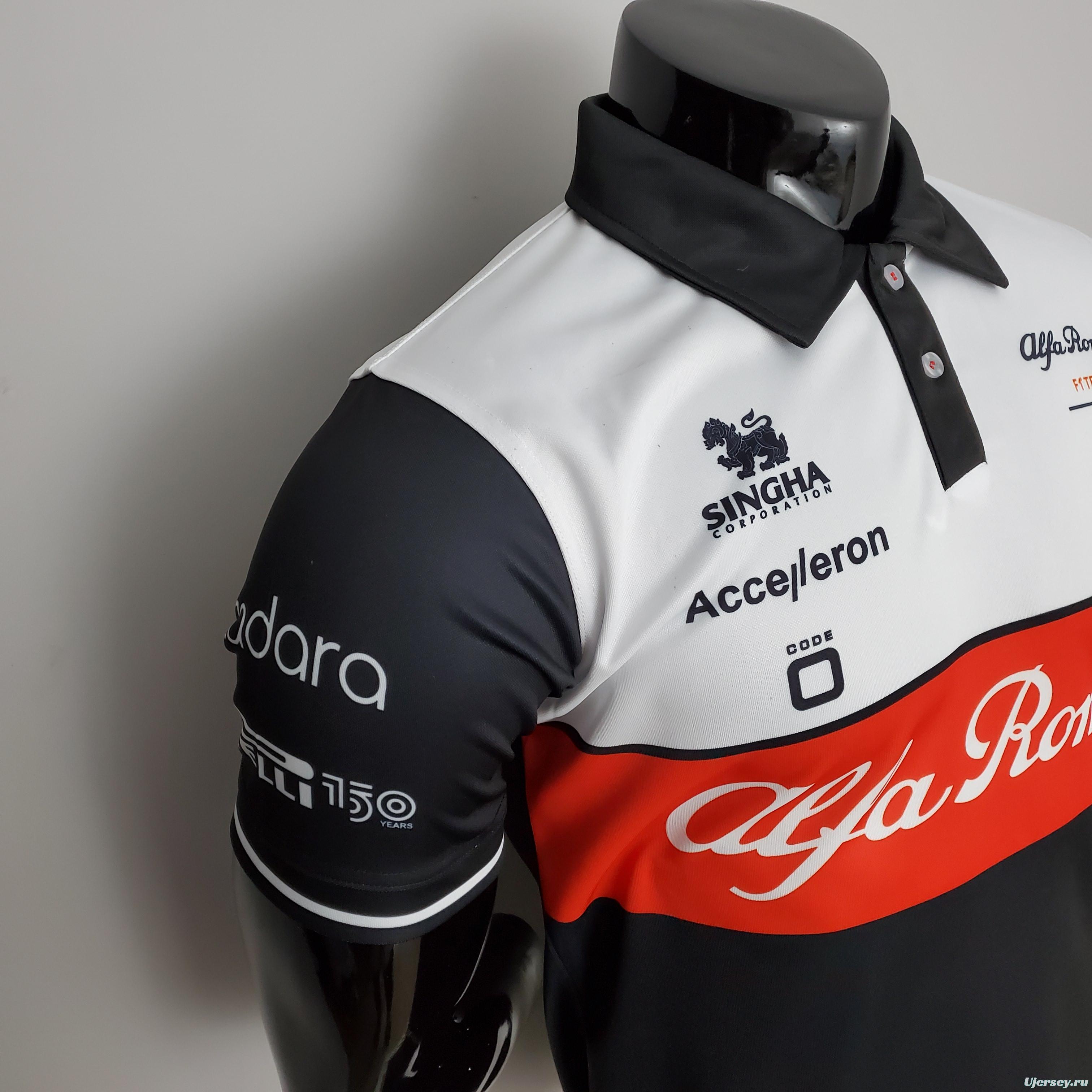 F1 Formula One 2022 Alfa Rome Polo S-5XL