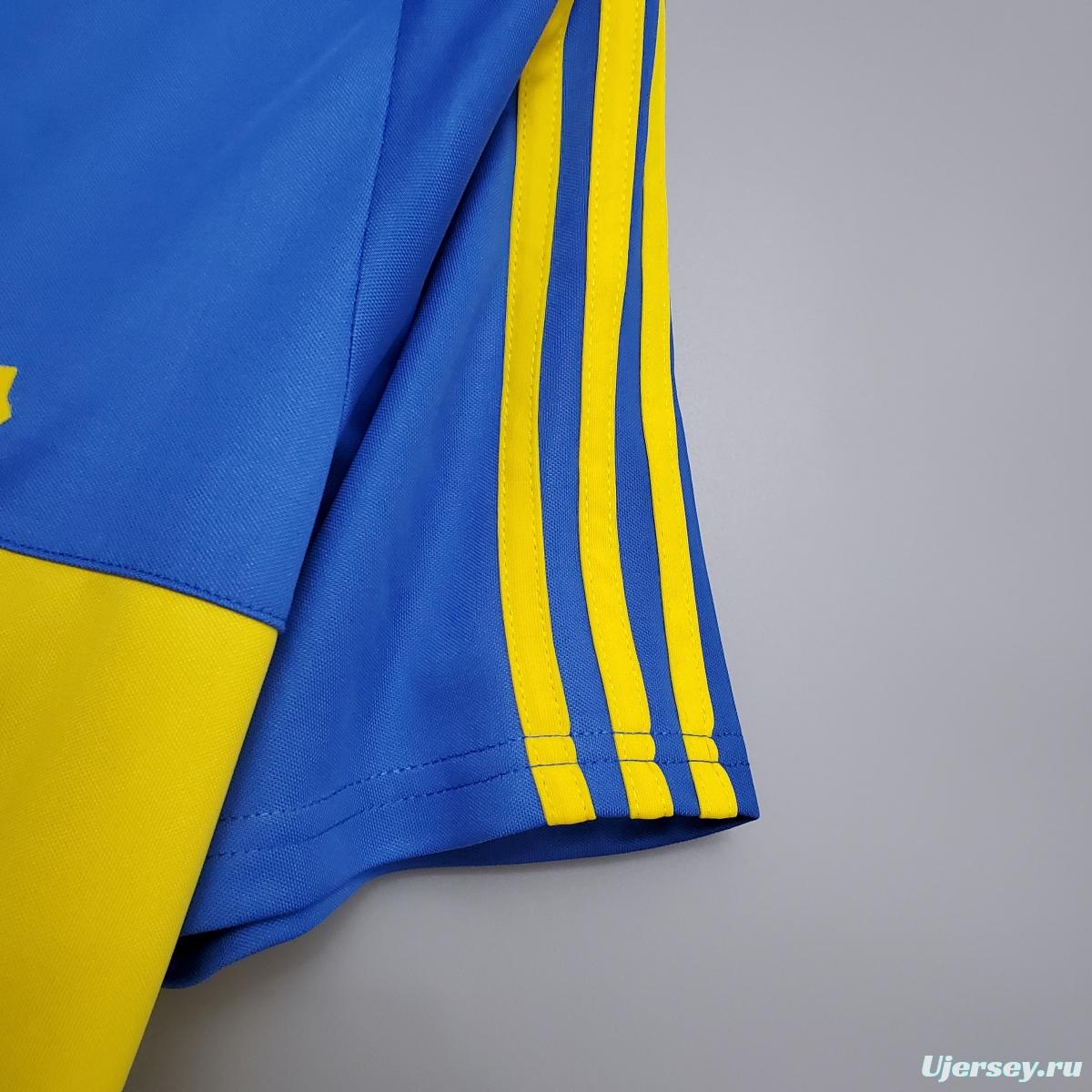 Retro 1981 Boca Juniors home Soccer Jersey