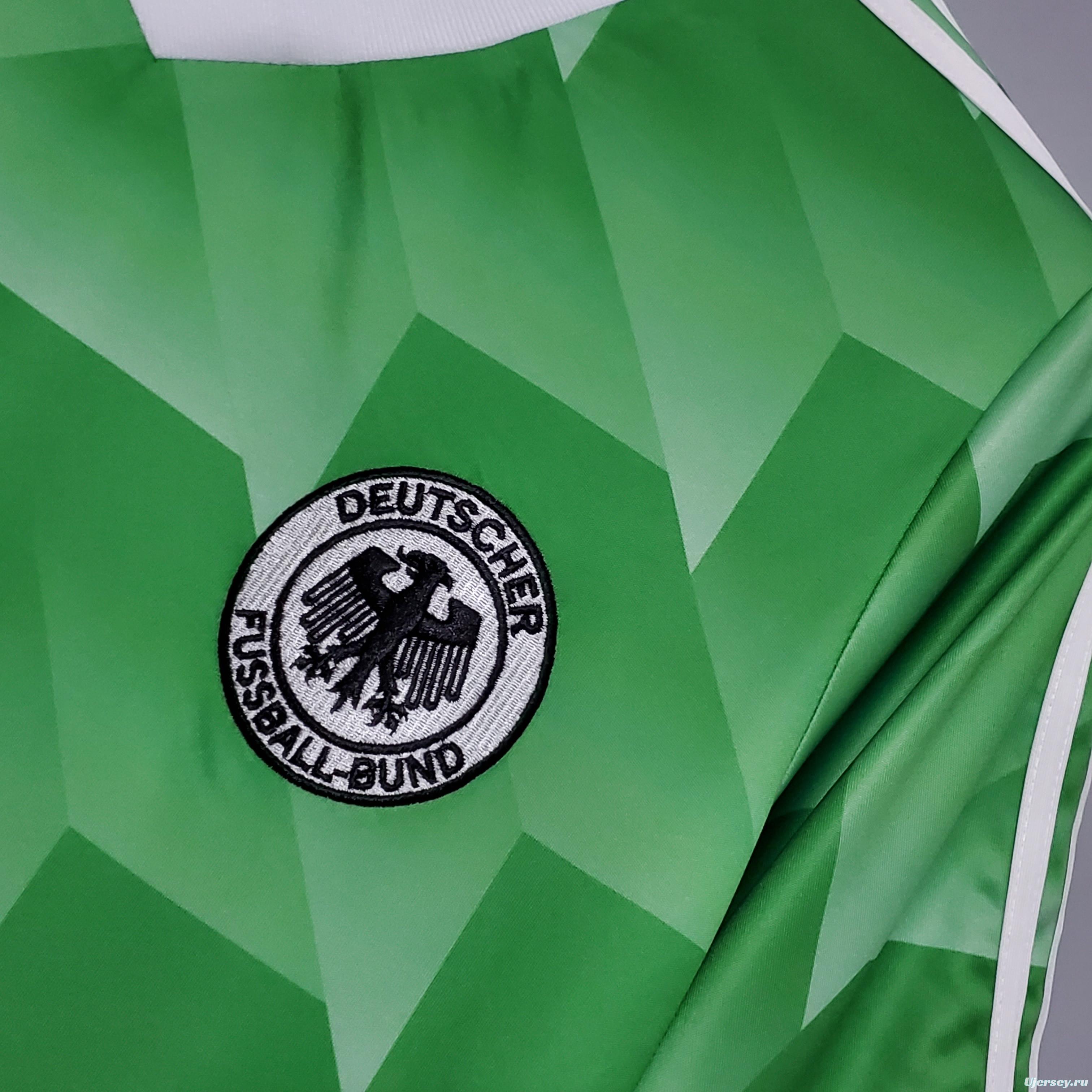 Retro 1988 germany away Soccer Jersey