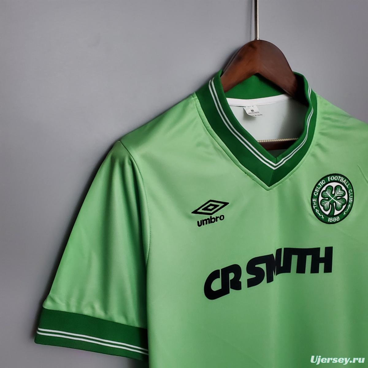 Retro Celtic 84/86 Away Soccer Jersey