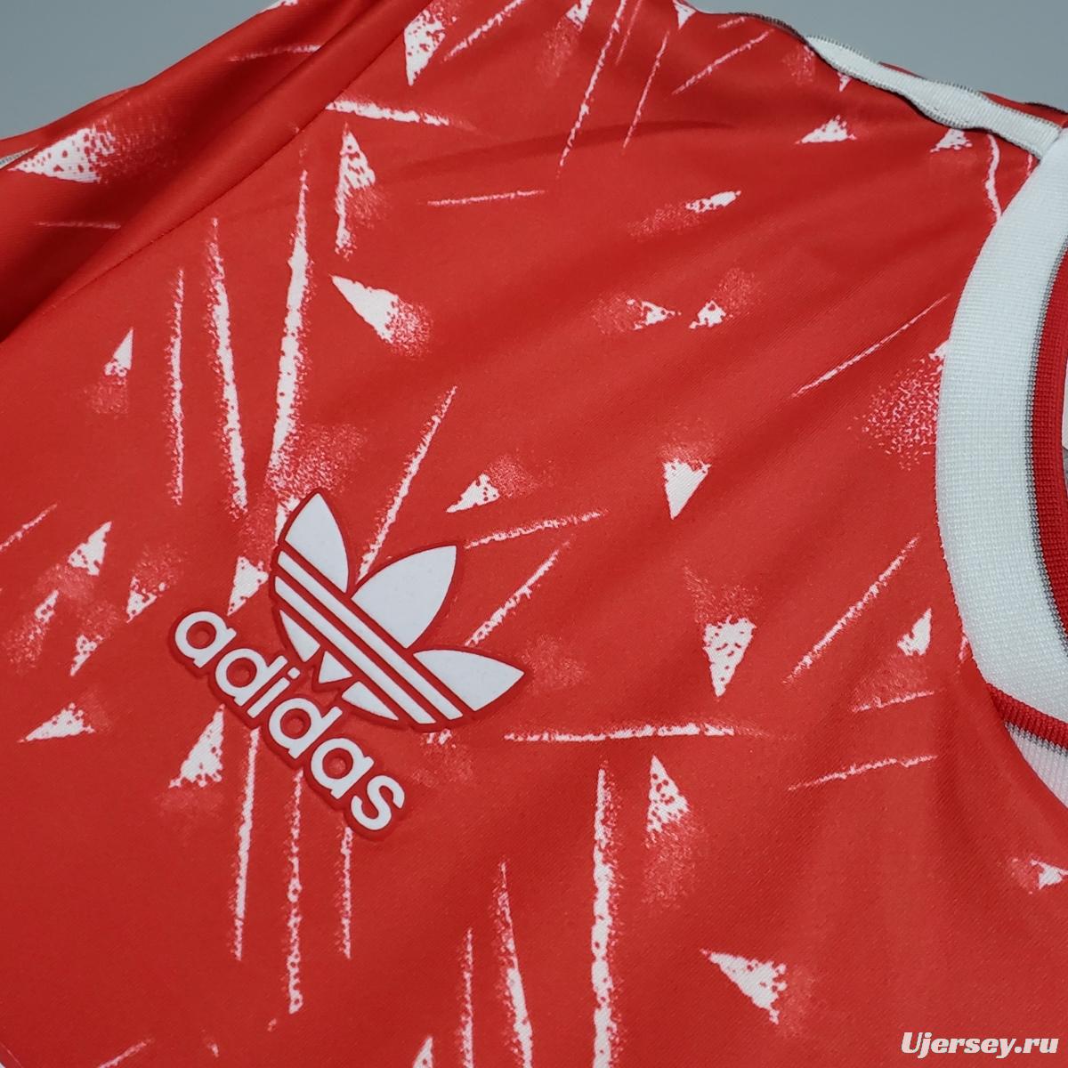 Retro 89/91 Liverpool home Soccer Jersey