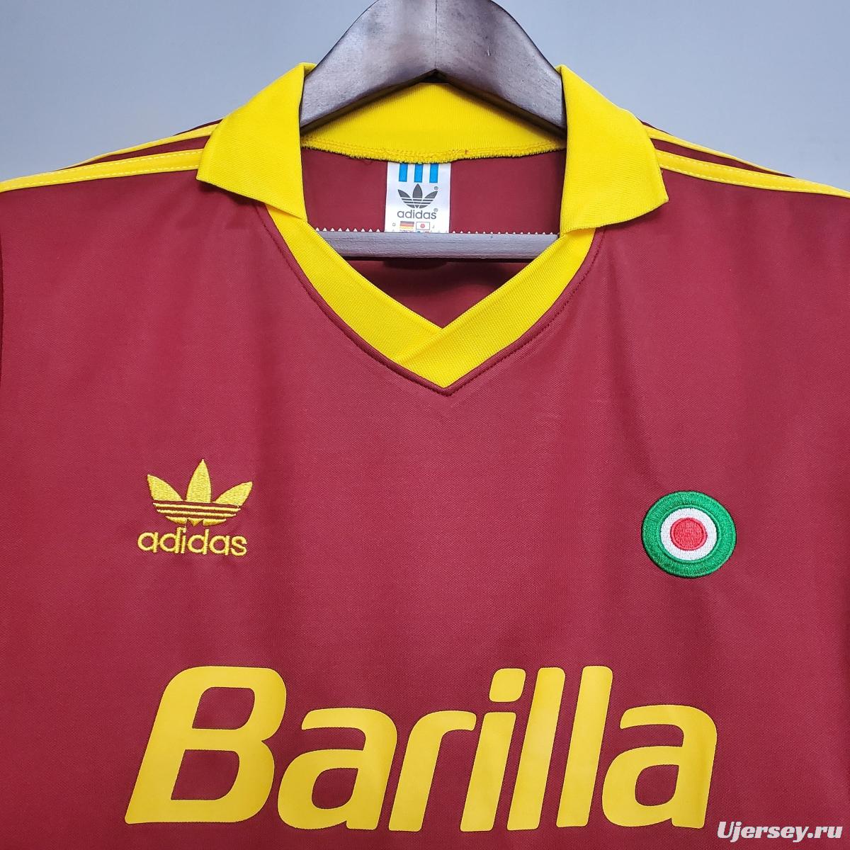 Retro Roma 91/92 home Soccer Jersey