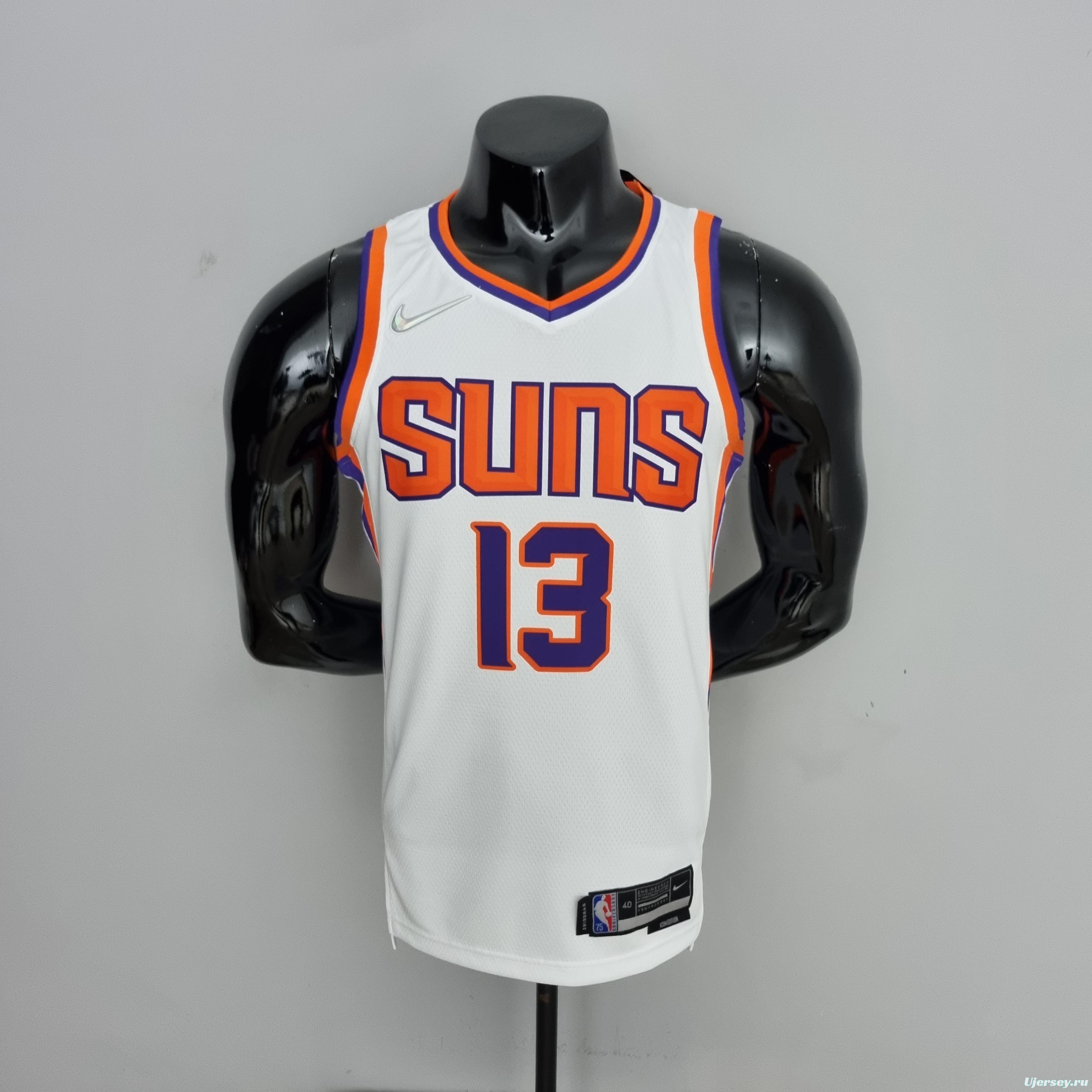 75th Anniversary Nash #13 Phoenix Suns White NBA Jersey