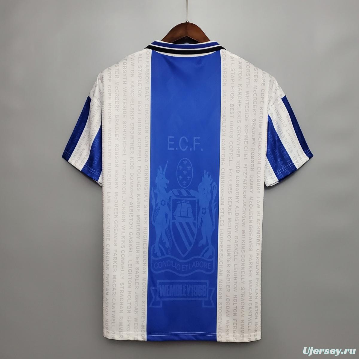 Retro 94/96 Manchester United away Soccer Jersey