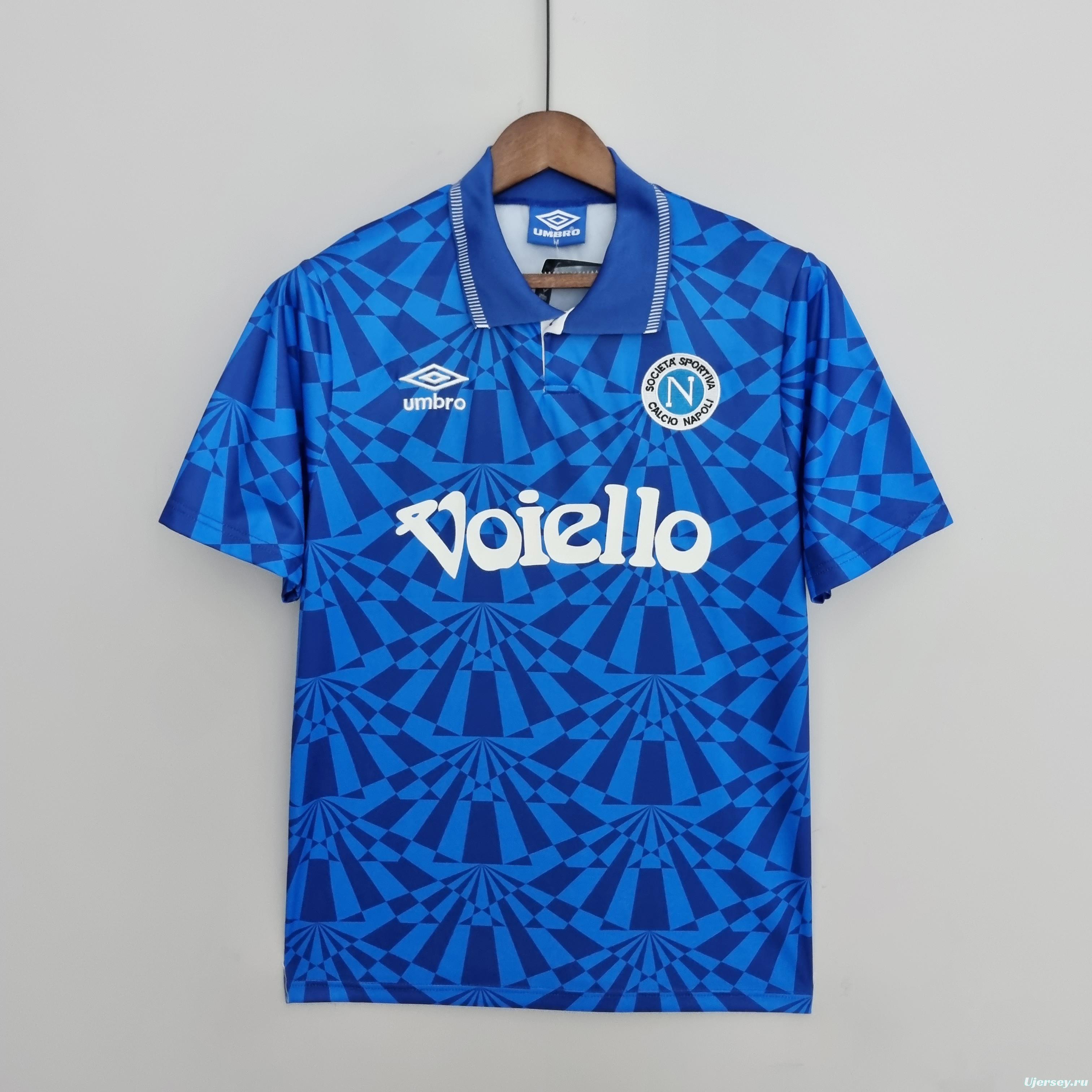 Retro Napoli 91/93 home Soccer Jersey