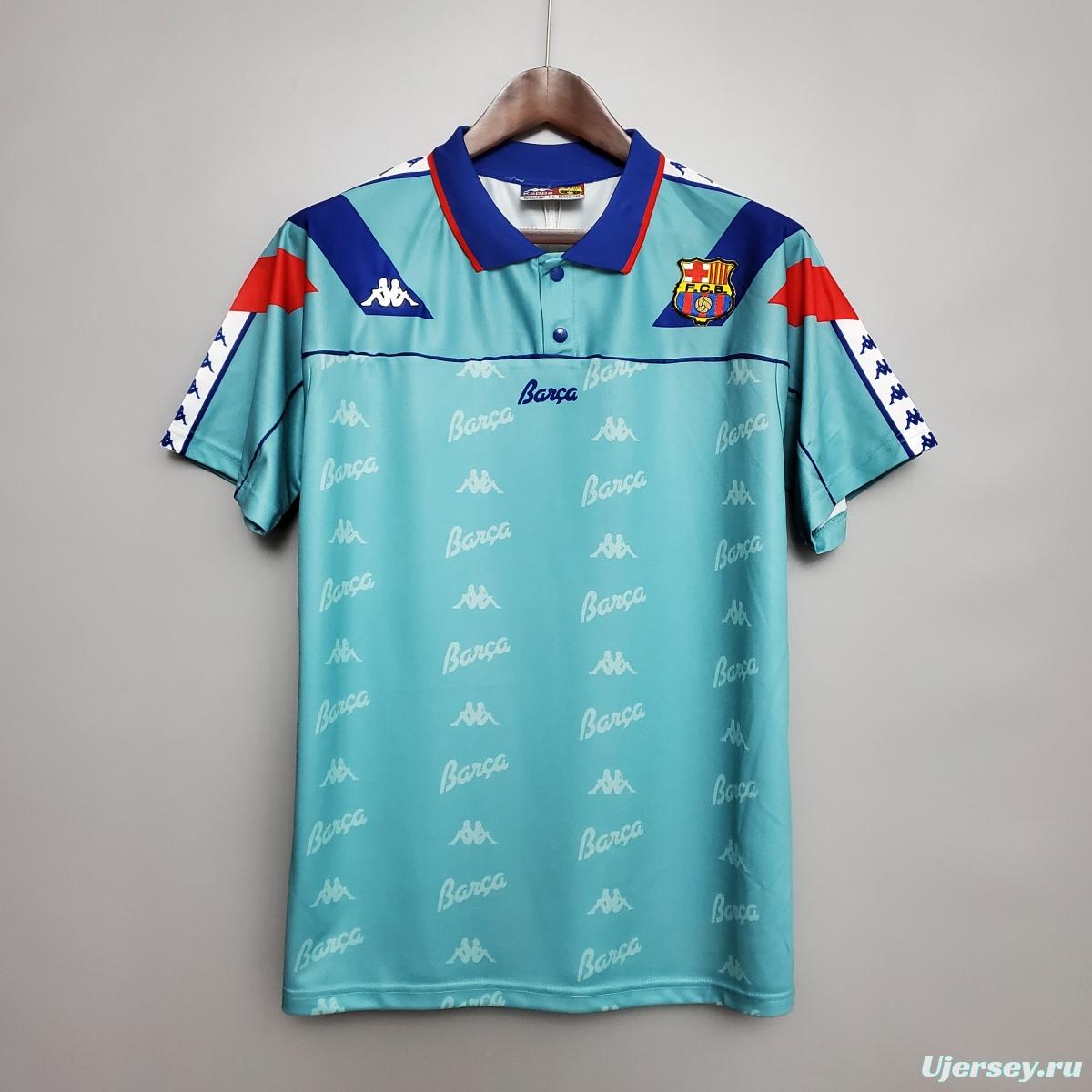 Retro 92/95 Barcelona away Soccer Jersey