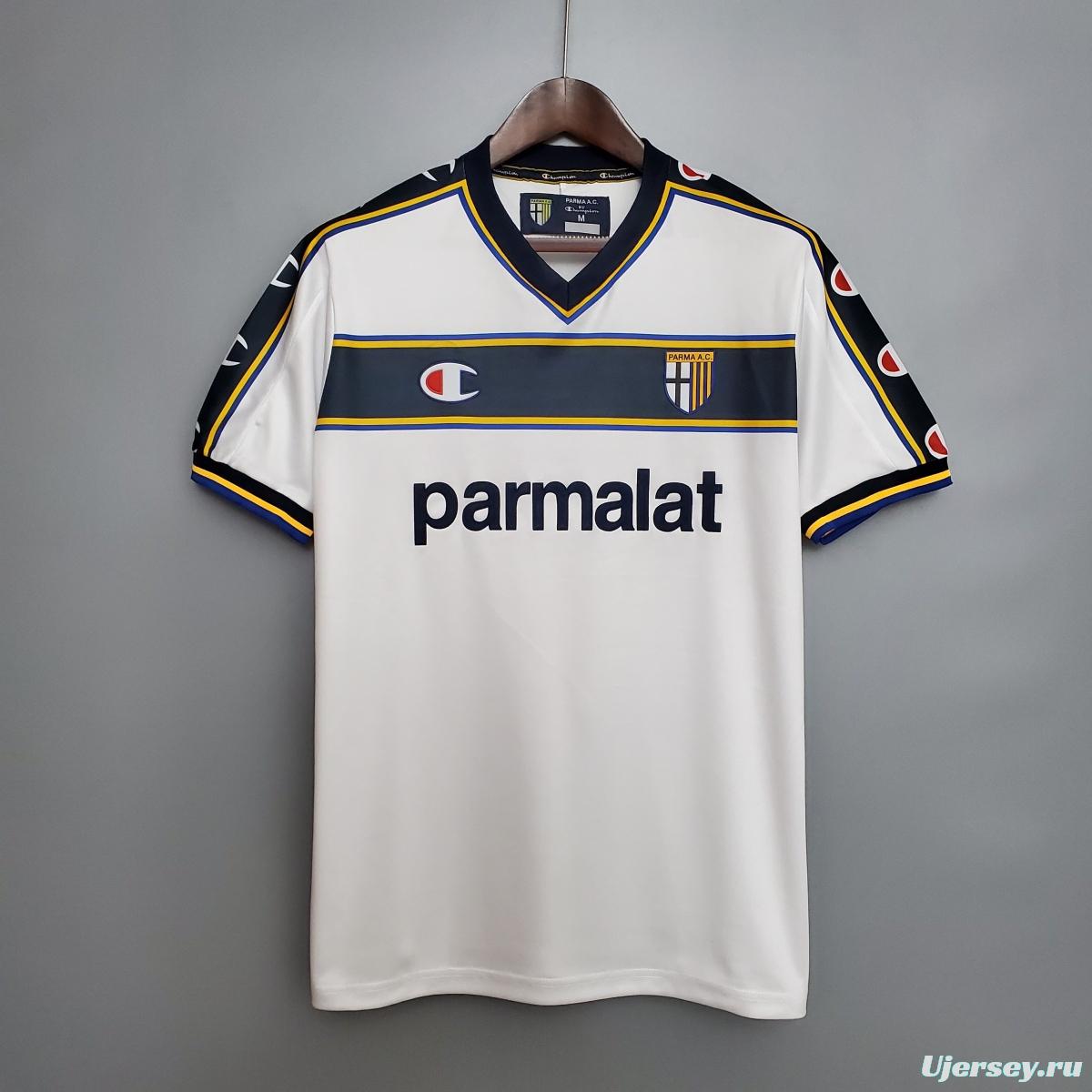 Retro Parma 02/03 away Soccer Jersey