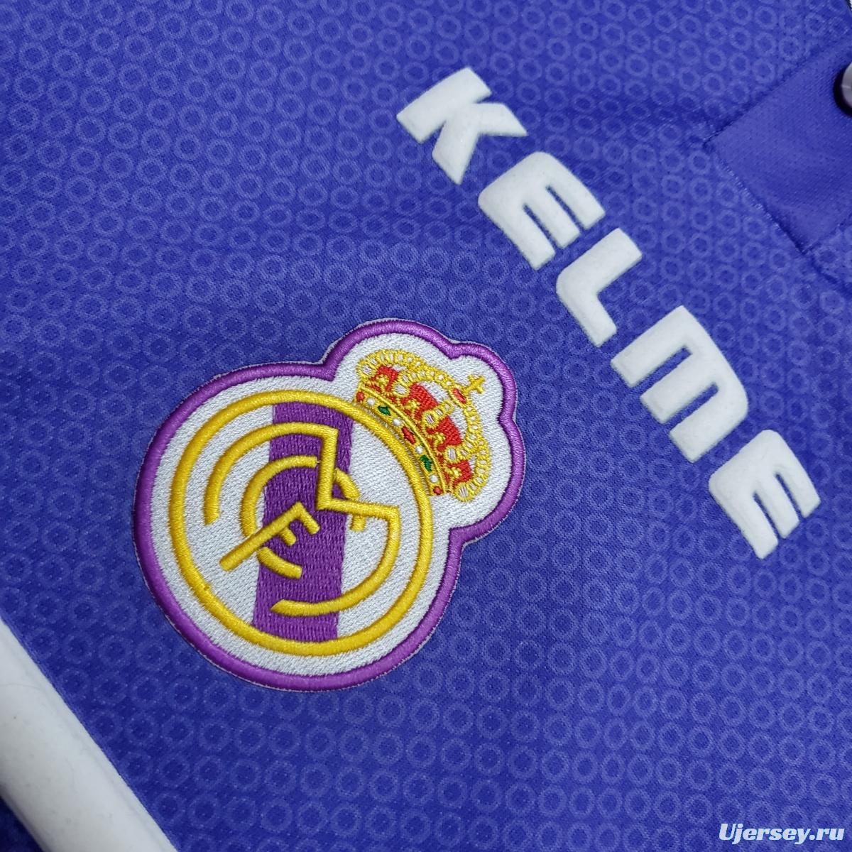 Retro Real Madrid 97/98 away Soccer Jersey