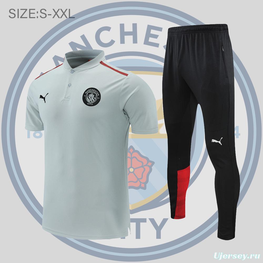 Manchester City POLO kit Grey (not supported to be sold separately)