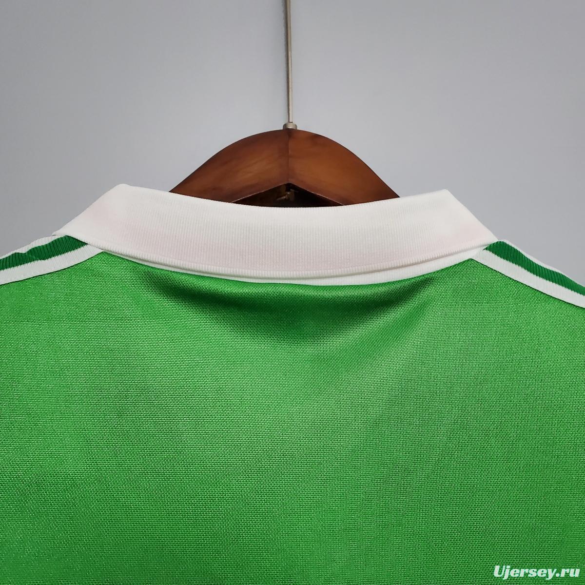 Retro 1988 Ireland home Soccer Jersey