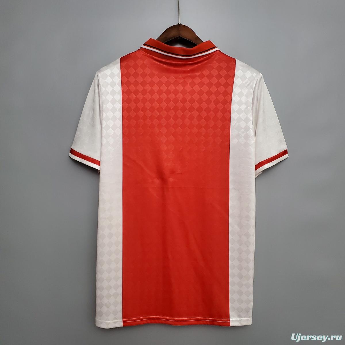 Retro 90/92 Ajax home Soccer Jersey