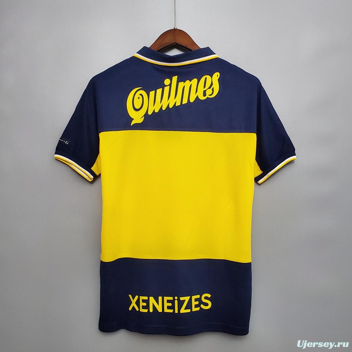 Retro Boca Juniors 1999 home Soccer Jersey