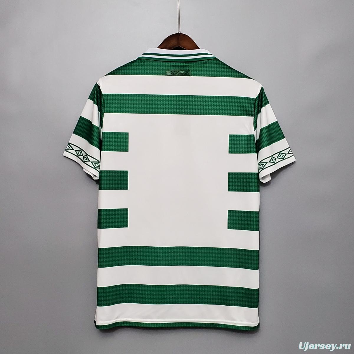 Retro 98/99 Celtic home Soccer Jersey