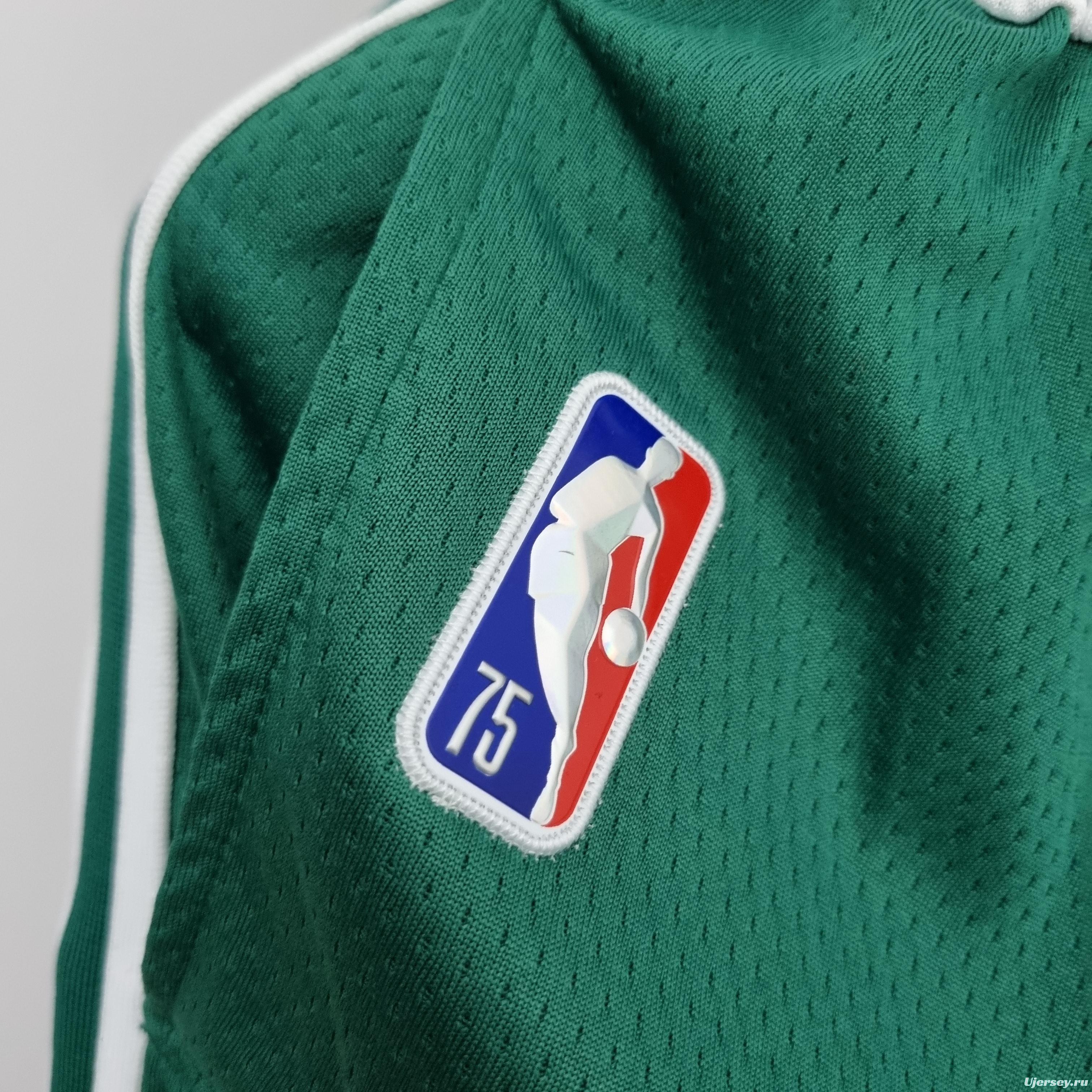 75th Anniversary Boston Celtics Green Shorts NBA