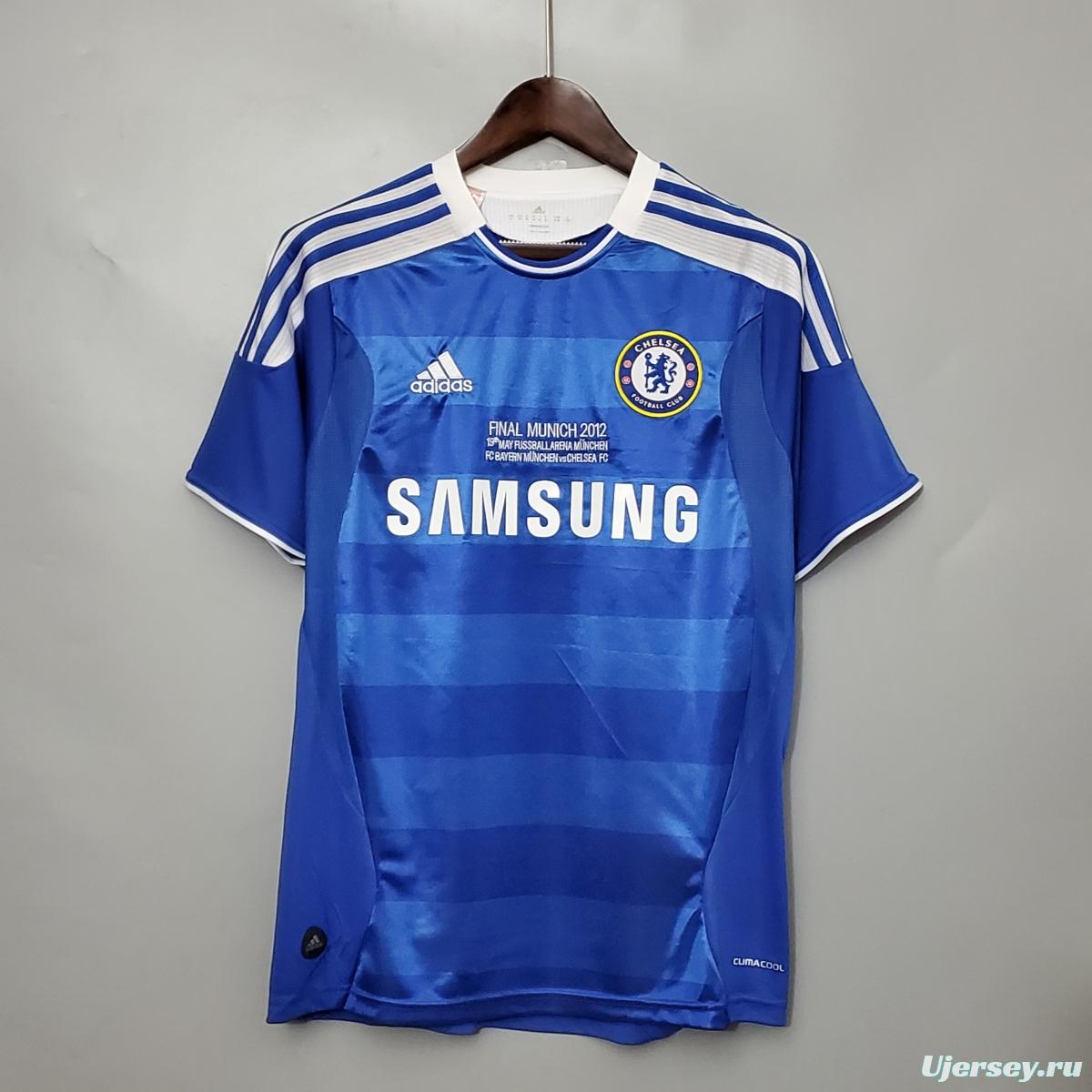 Retro 2012 Chelsea Champions League version home Soccer Jersey