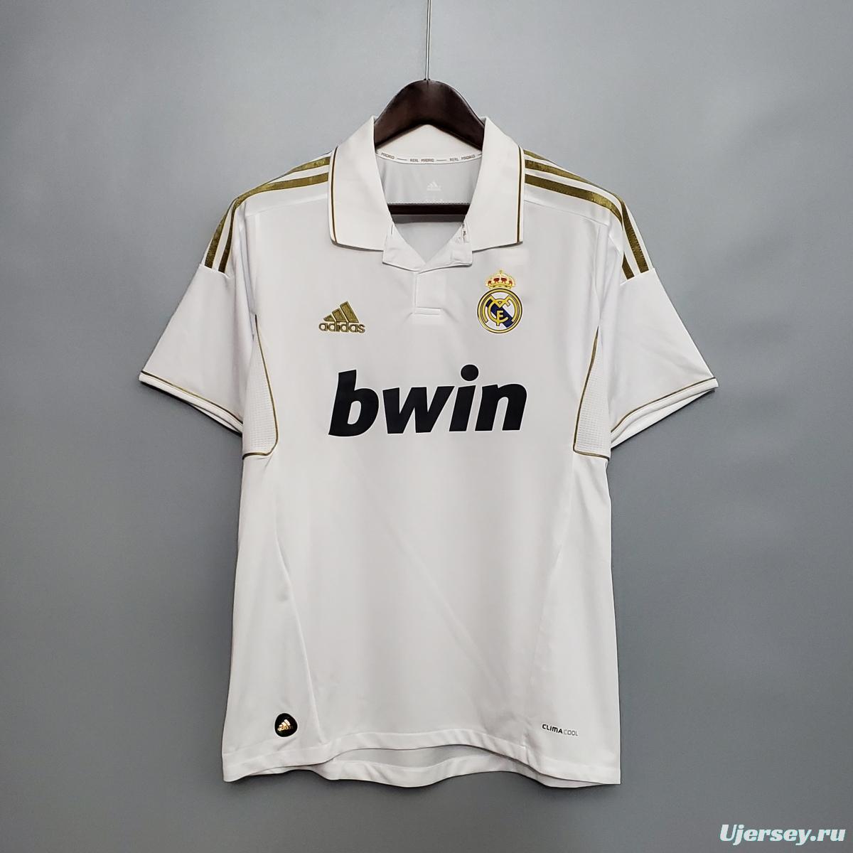 Retro Real Madrid 11/12 home Soccer Jersey