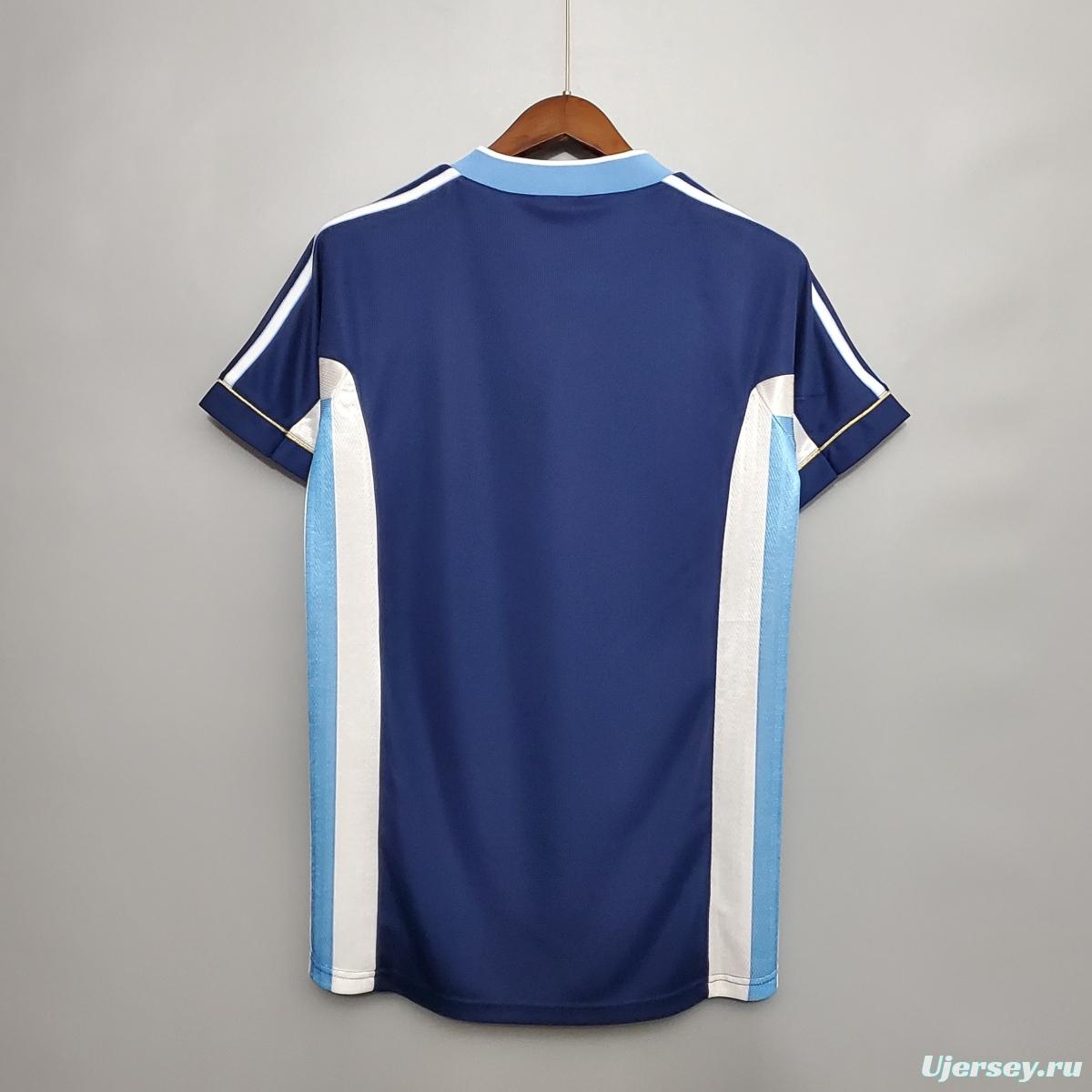 Retro Argentina 1998 away Soccer Jersey