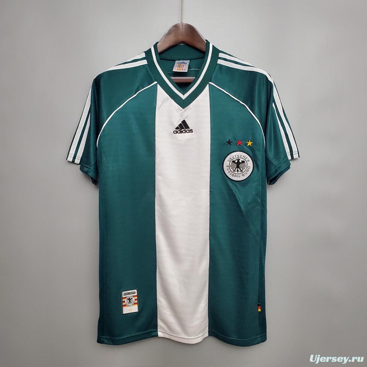 Retro 1998 Germany away Soccer Jersey