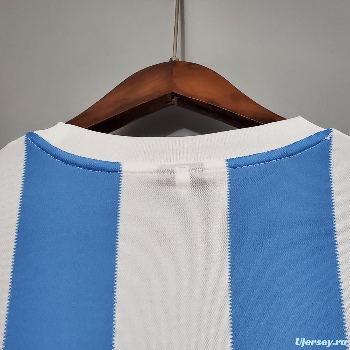 Retro 1986 Argentina home Soccer Jersey