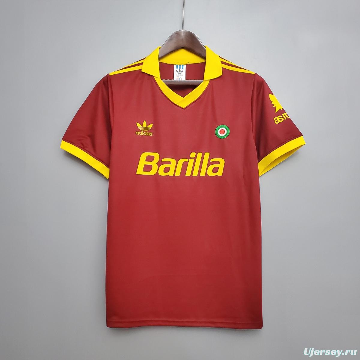 Retro Roma 91/92 home Soccer Jersey