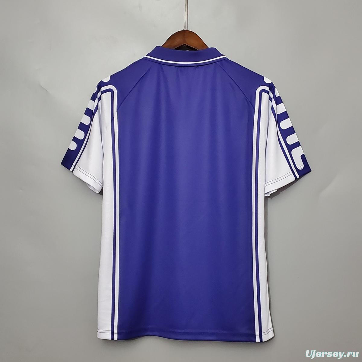 Retro 99/00 Fiorentina home Soccer Jersey