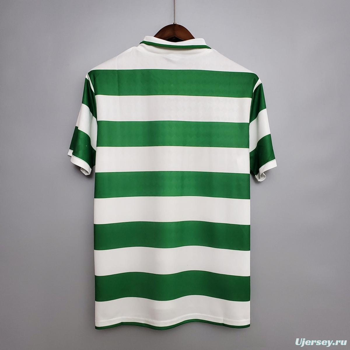 Retro 87/89 Celtics home Soccer Jersey