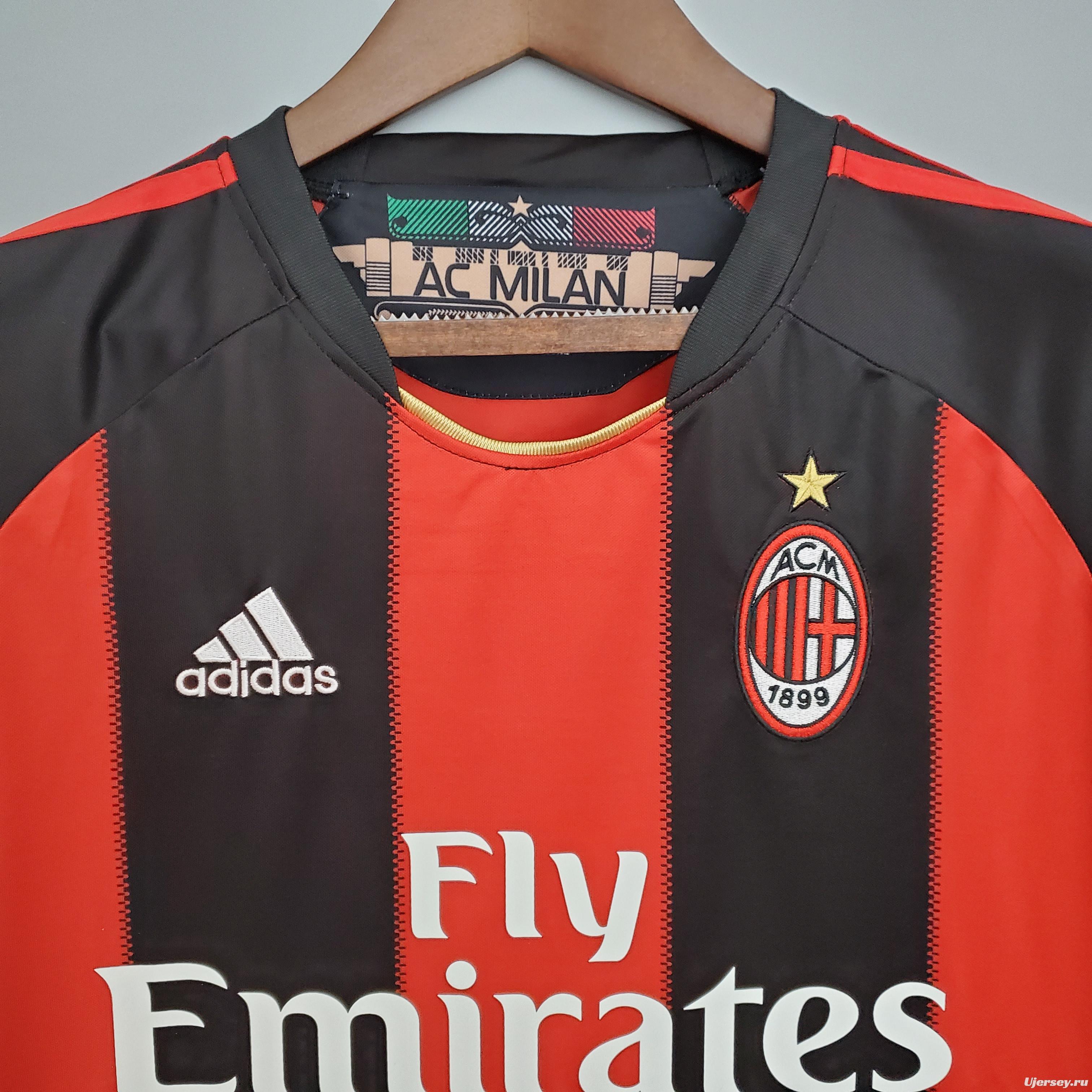 Retro 10/11 AC Milan home Soccer Jersey