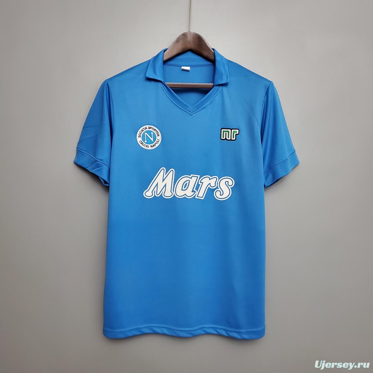 Retro Napoli 88/89 home Soccer Jersey