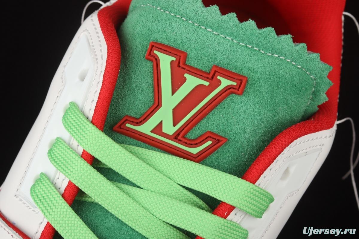 Authentic LV 2021s LV Trainer is limited to the latest color matching in autumn
