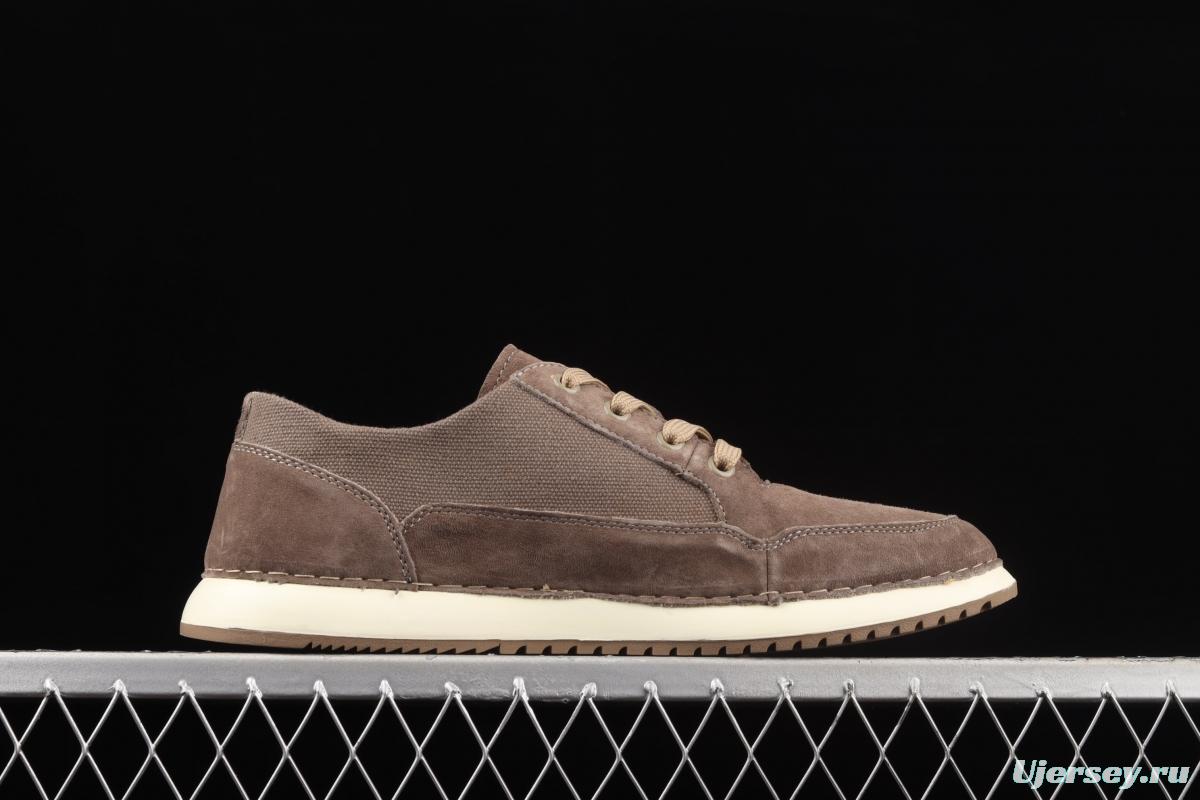 CAT FOOTWEAR/ CAT Carter 21SS autumn new vintage fashion shoes series leisure board shoes P720536 light coffee