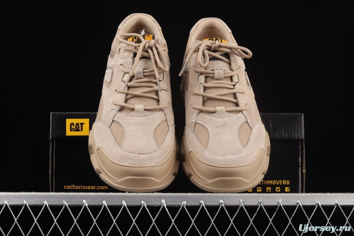 CAT FOOTWEAR/ CAT Carter 21SS autumn new vintage fashion shoes series leisure board shoes P721026 sand color