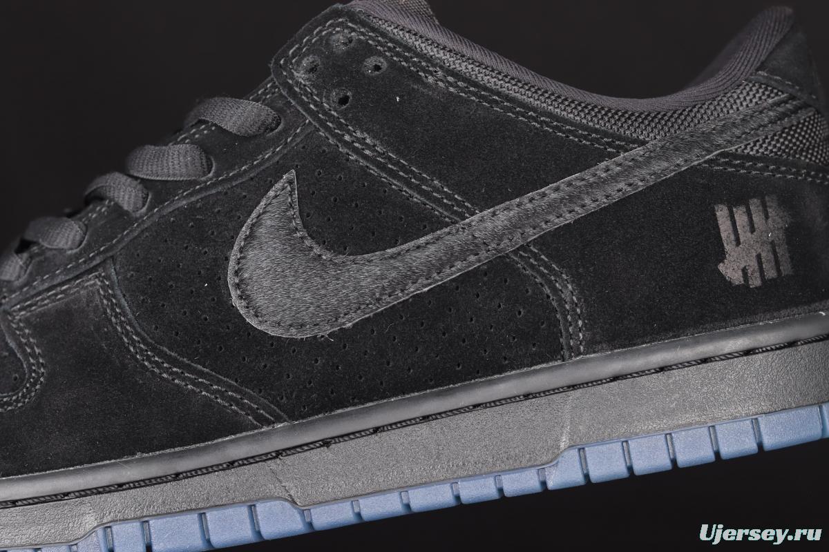 UNDFEATED x NIKE DUNK Low black soul color dunk series low-side leisure sports skateboard shoes DO9329-001