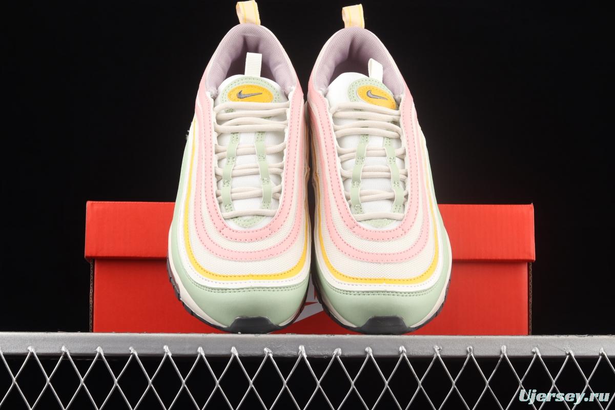 NIKE Air Max97 Pastel Macaron soft powder retro air cushion running shoes DH1594-001