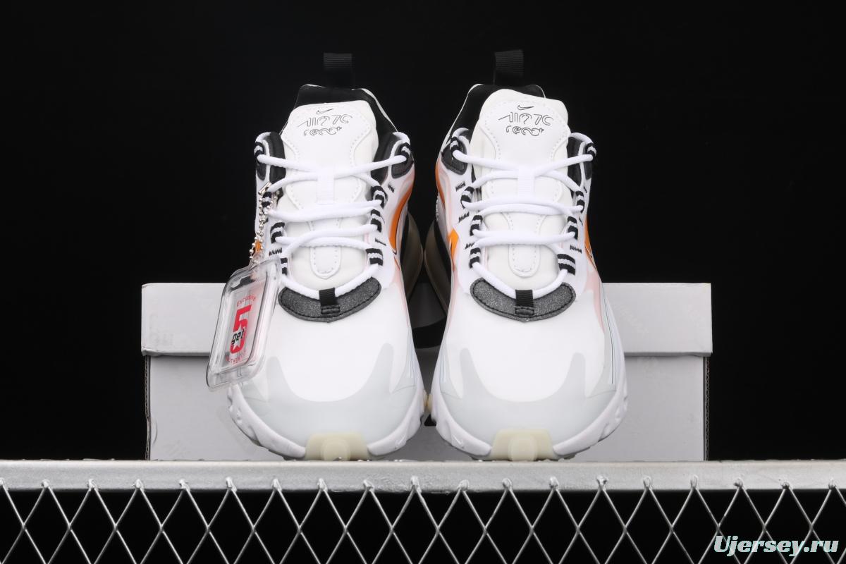 NIKE Air Max 270React new high-frequency mesh function half-palm air cushion cushioning running cloth shoes CK4126-001