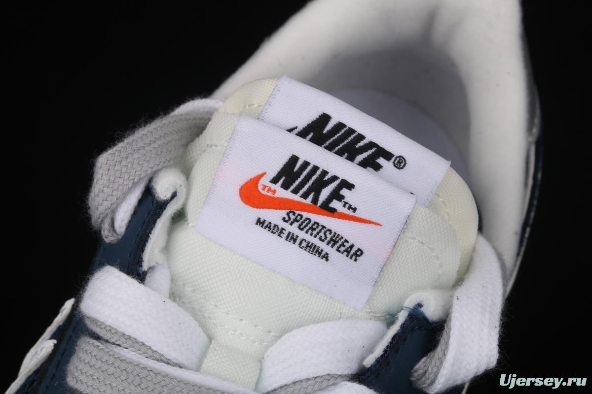 Fragment Design x Sacai x NIKE LVD Waffle Daybreak Fujiwara Hiroshi Fujiwara co-signed the catwalk style double hook Swoosh running shoes BV0073-008