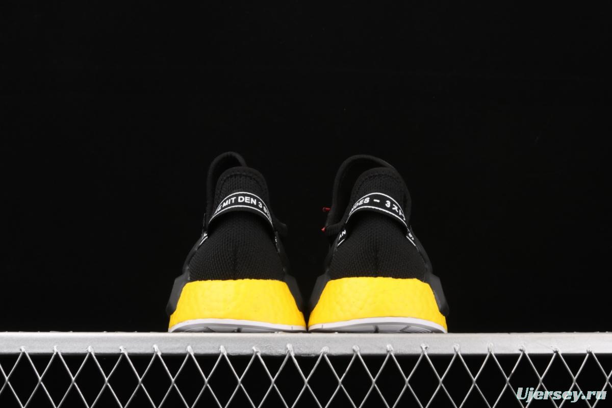 Adidas NMD R1 Boost V2 FY1182 second generation elastic knitted surface popcorn running shoes
