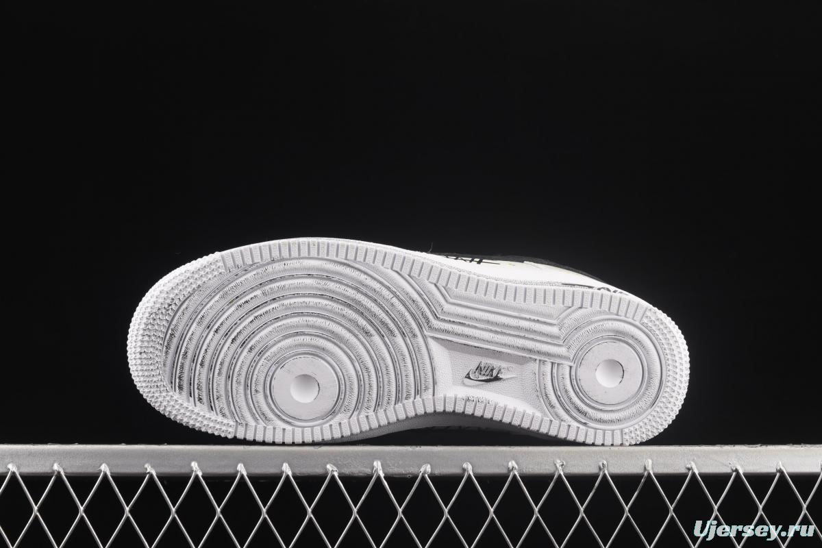 PEACEMINUSONE x Nike Air Force 1 Para-noise South Korea limits G-DragonPEACEMINUSONE low-top sports board shoes DD3223-100