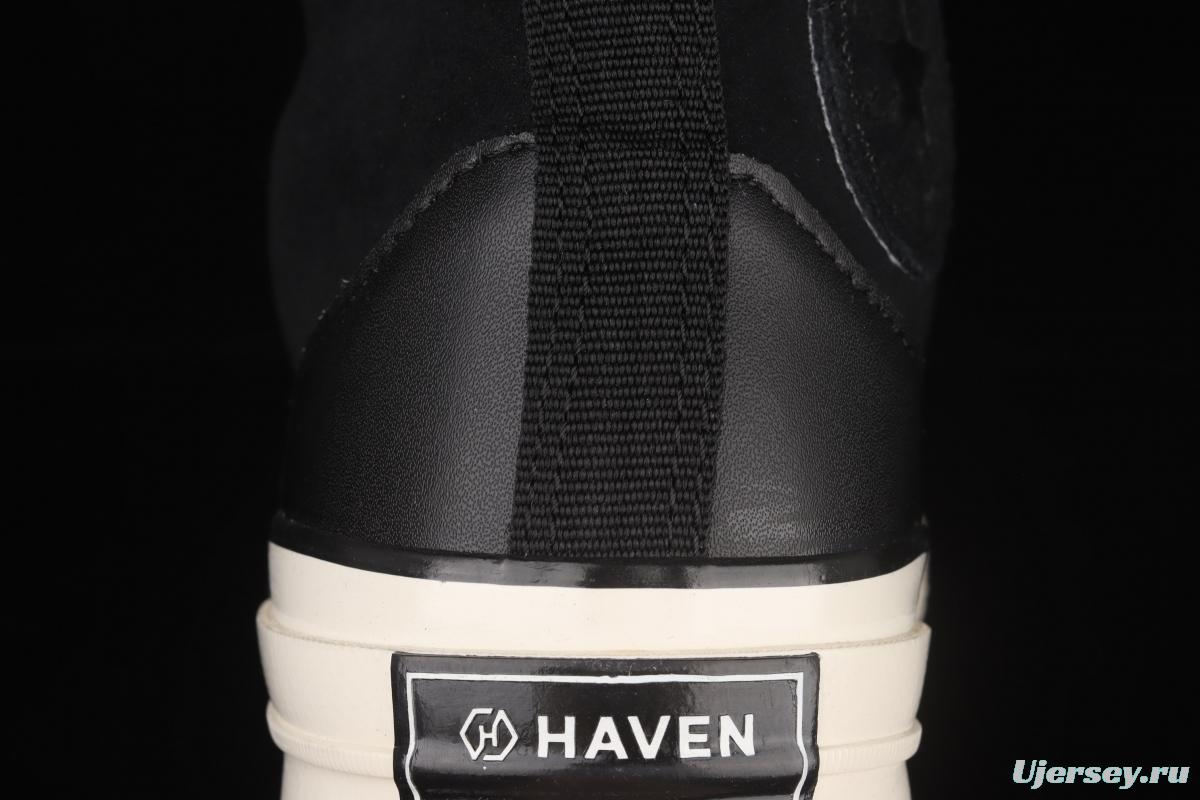 Converse x Haven joint style high-top casual board shoes 169902C