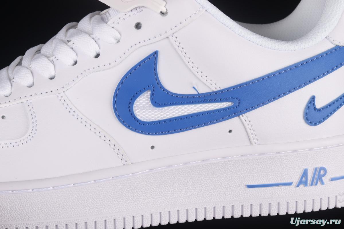 NIKE Air Force 11607 Low Game Royal deconstructs low-top casual board shoes DR0143-100