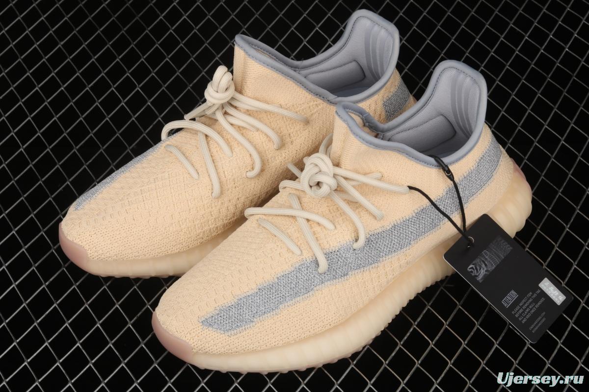 Adidas Yeezy Boost 350 V2 Linen FY5158 Darth Coconut 350 second generation flax full star BASF popcorn