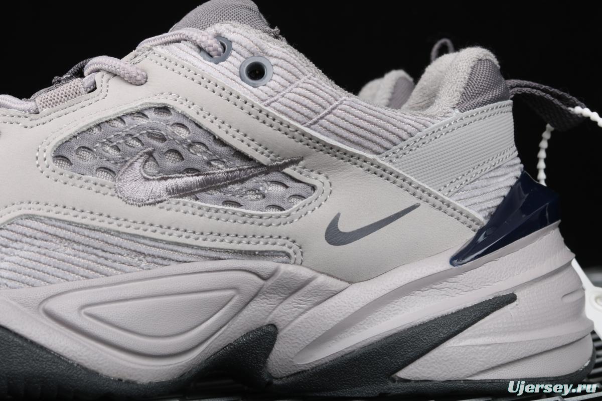 NIKE M2K Tekno new suede gray retro sports daddy shoes BV0074-001