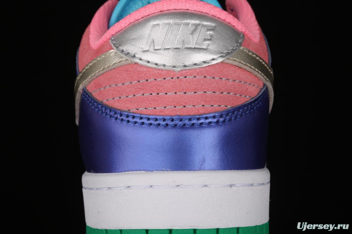 NIKE SB DUNK Low SE Candy Egg 2.0 candy mandarin duck dunk series low side leisure sports skateboard shoes DN0855-600