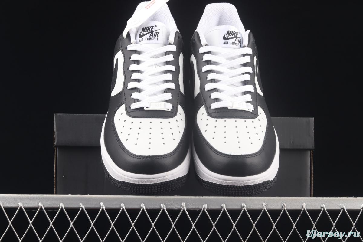 NIKE Air Force 1x 07 Low black and white panda classic low-top casual board shoes AQ4134-100