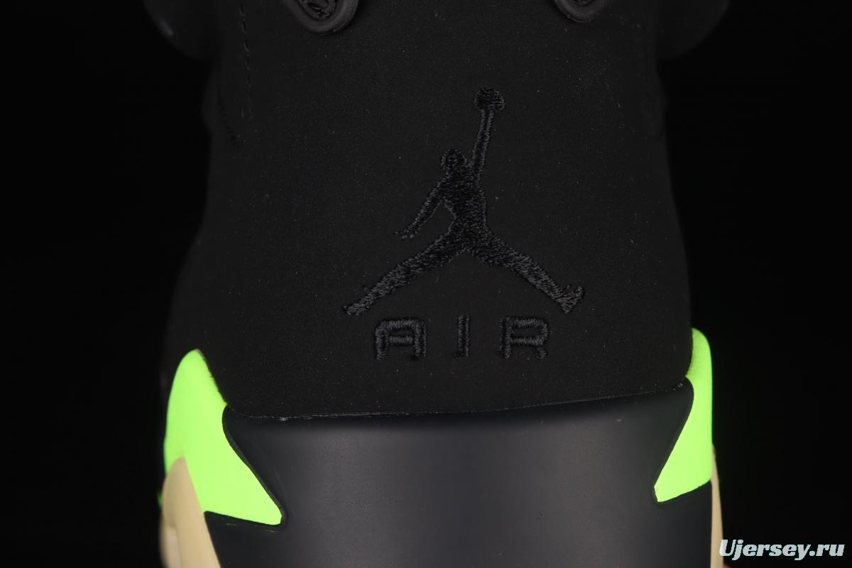 Air Jordan 6 Electric Green suede black green CT8529-003