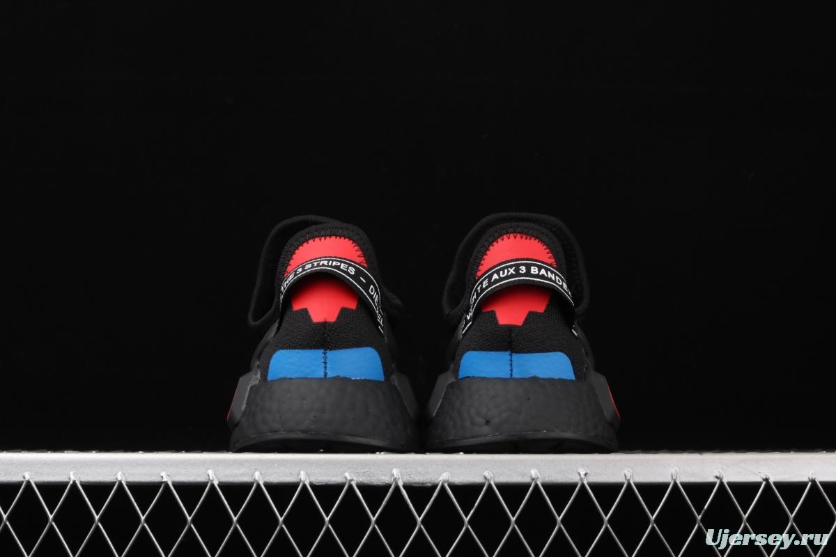 Adidas NMD R1 Boost V2 FY1452 second generation elastic knitted surface popcorn running shoes