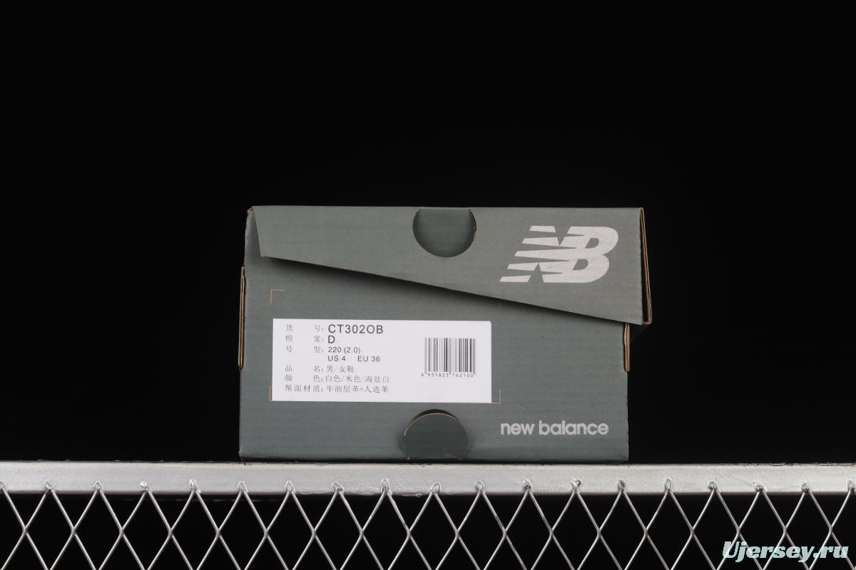 New Balance 302 series Li Zhien same style heightened thick bottom casual shoes CT302OB