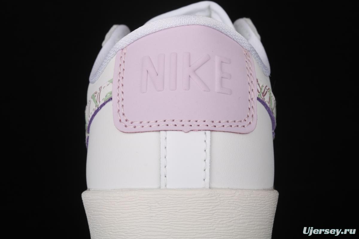 NIKE Blazer Low SE Valentine's Day shallow-cut sole retro classic Blazers leisure sports board shoes CT5750-100